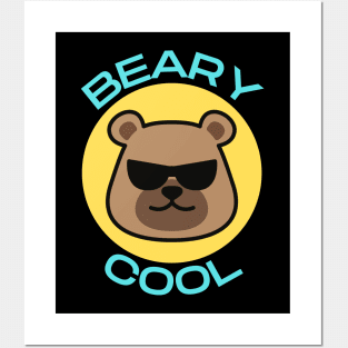 Beary Cool | Bear Pun Posters and Art